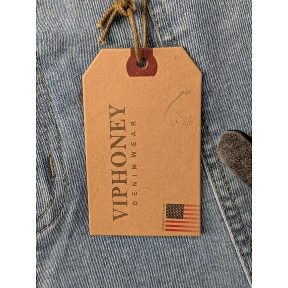 VIP Honey Cargo Jeans Womens 4XL Blue Comfort Stretch Tech Denim High Rise - Picture 5 of 15